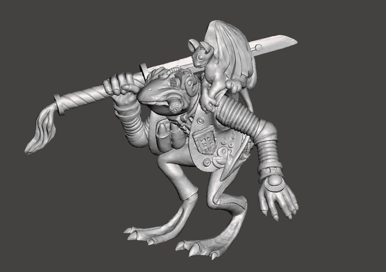 Psi-Frog Merc - Hoplobatrachus Solitaire