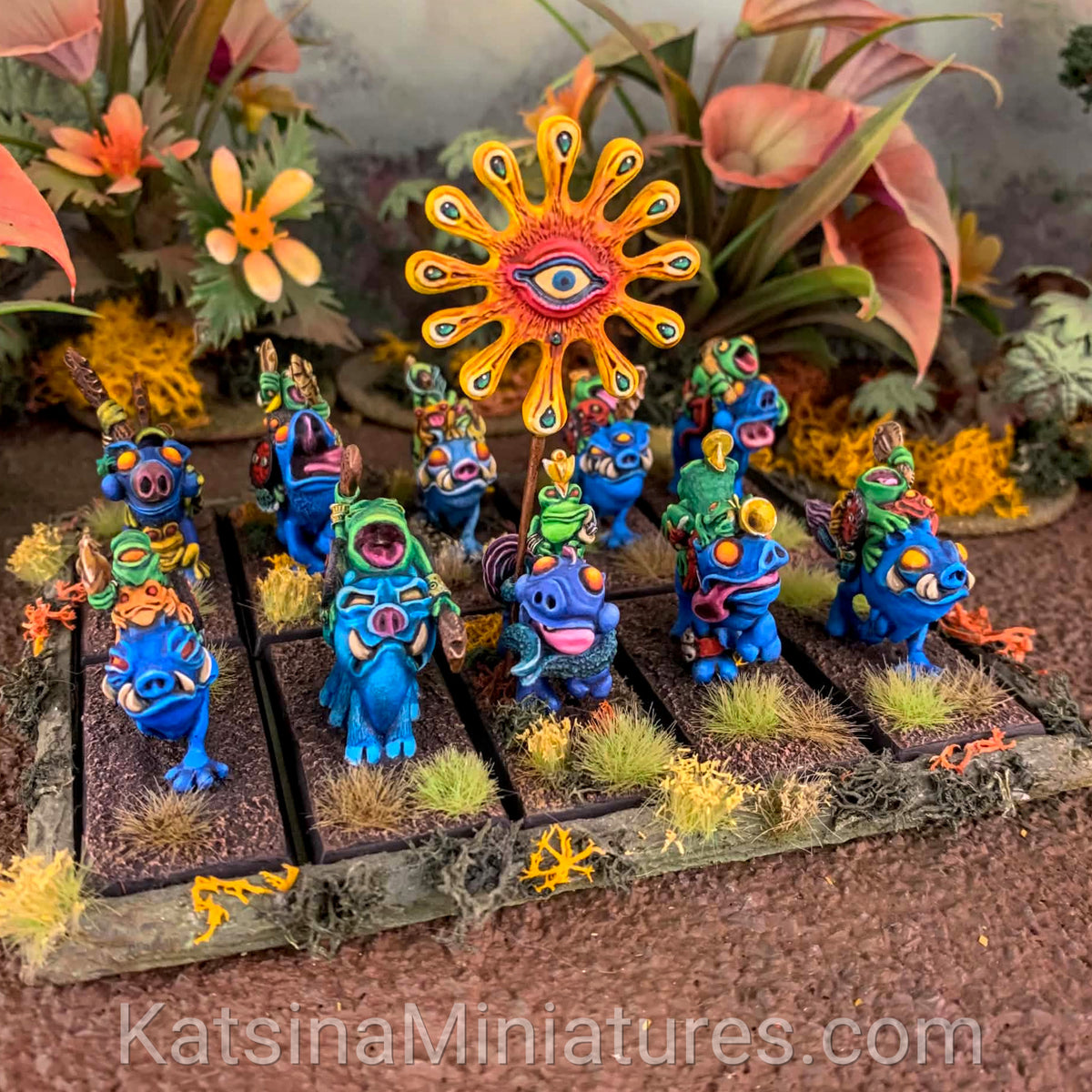 Frogmy Cavalry - K’in Ajawob’  (The Sun Masters)